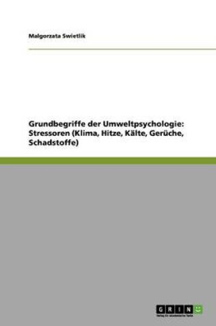 Cover of Grundbegriffe der Umweltpsychologie