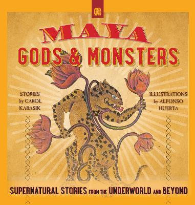 Book cover for Maya Gods and Monsters