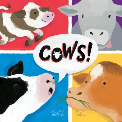 Book cover for Cows!