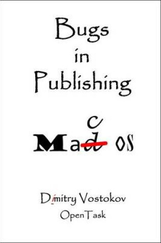 Cover of Bugs in Publishing