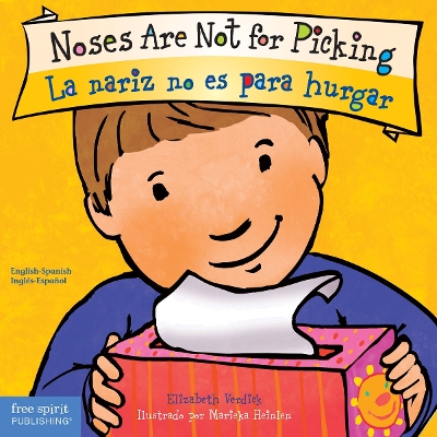 Cover of Noses Are Not for Picking / La nariz no es para hurgar Board Book