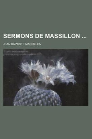 Cover of Sermons de Massillon