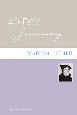 Book cover for 40-Day Journey with Martin Luther