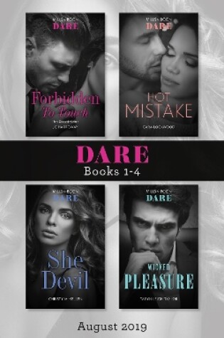 Cover of Dare Box Set Aug 2019/Forbidden to Touch/Hot Mistake/She Devil/Wicked Pleasure