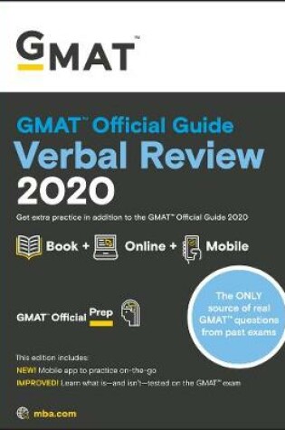 Cover of GMAT Official Guide 2020 Verbal Review