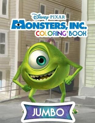 Book cover for Monsters, Inc Jumbo Coloring Book