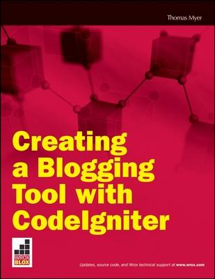 Book cover for Creating a QuickStart Blog with Codeigniter