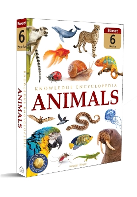 Book cover for Knowledge Encyclopedia Animals