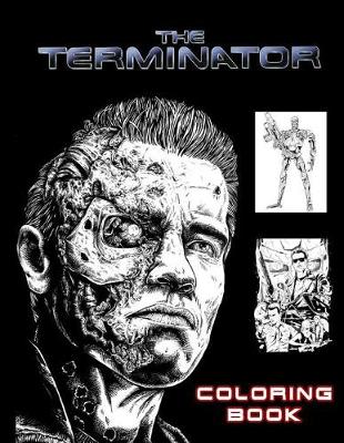 Book cover for The Terminator Coloring Book