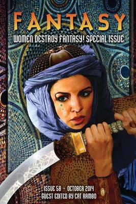 Book cover for Fantasy Magazine, October 2014 (Women Destroy Fantasy! special issue)