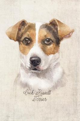 Cover of Jack Russell Terrier Dog Portrait Notebook