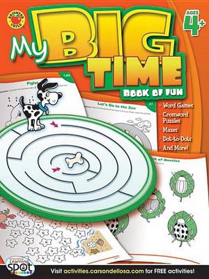 Book cover for My Big Time Book of Fun, Grades Pk - 1