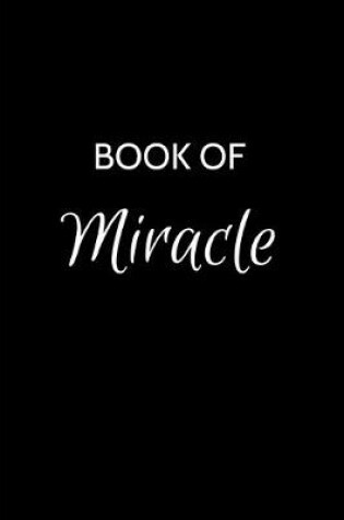 Cover of Book of Miracle