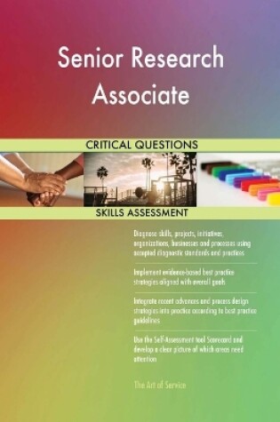 Cover of Senior Research Associate Critical Questions Skills Assessment