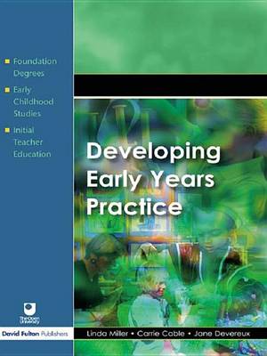 Book cover for Developing Early Years Practice