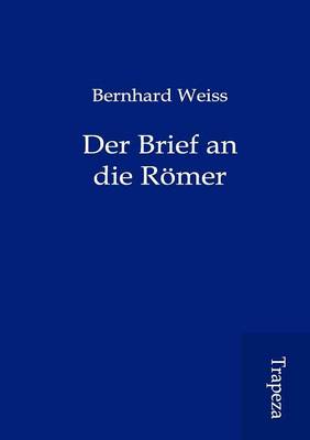 Book cover for Der Brief an Die R Mer