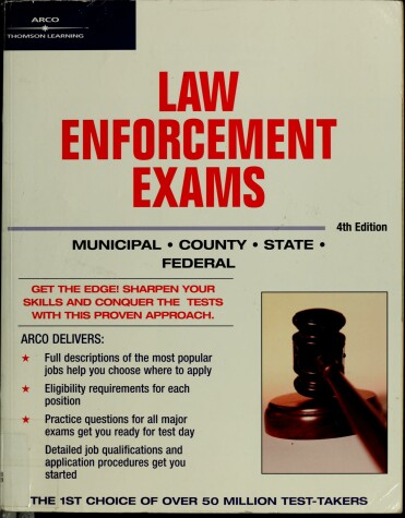Book cover for Law Enforcement Exams, 4e