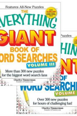 Cover of The Everything Giant Word Search Bundle - Vol III and IV