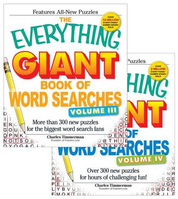 Book cover for The Everything Giant Word Search Bundle - Vol III and IV