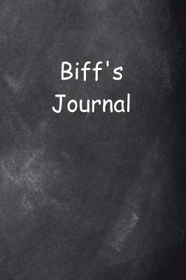 Cover of Biff Personalized Name Journal Custom Name Gift Idea Biff