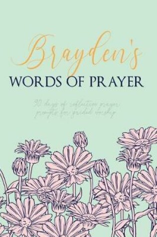 Cover of Brayden's Words of Prayer