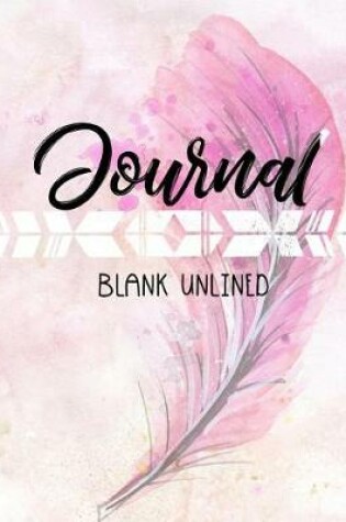 Cover of Journal Blank Unlined