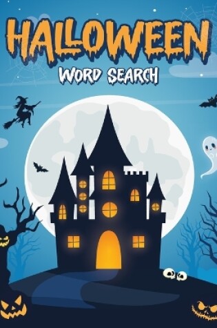 Cover of Halloween Word Search for Kids