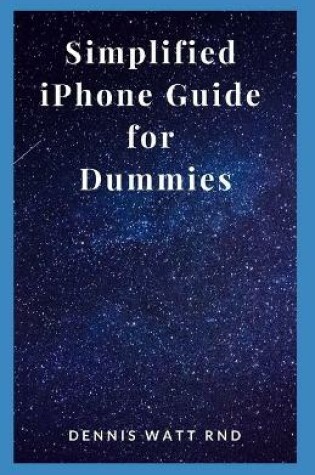 Cover of Simplified iPhone Guide for Dummies