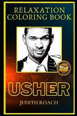 Cover of Usher Relaxation Coloring Book