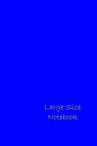 Cover of Large Size Notebook