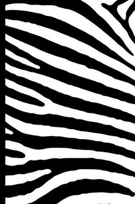 Book cover for Zebra Skin Pattern Notebook