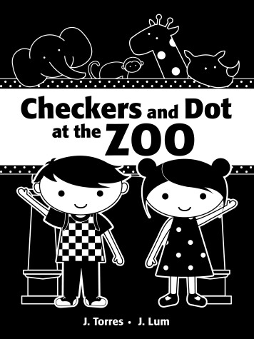 Book cover for Checkers and Dot at the Zoo