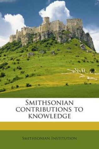 Cover of Smithsonian Contributions to Knowledge