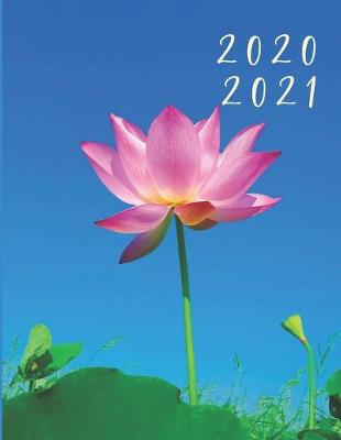 Book cover for 2020-2021 2 Year Planner Buddhist Karma Monthly Calendar Goals Agenda Schedule Organizer