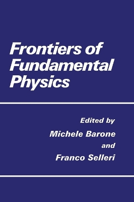 Book cover for Frontiers of Fundamental Physics