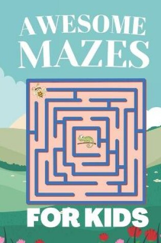 Cover of Awesome Mazes For Kids