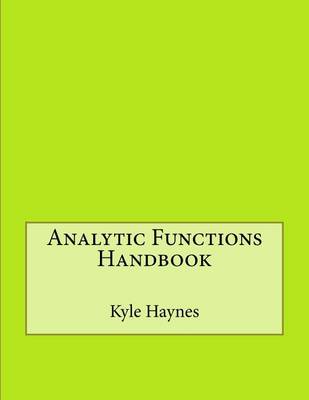 Book cover for Analytic Functions Handbook