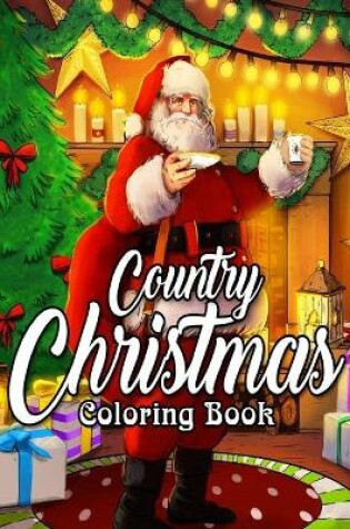 Cover of Country Christmas Coloring Book