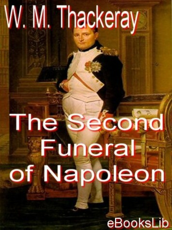 Book cover for The Second Funeral of Napoleon