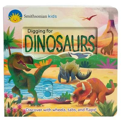 Book cover for Smithsonian Kids Digging for Dinosaurs