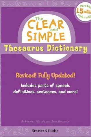 Cover of Clear and Simple Thesaurus Dictionary