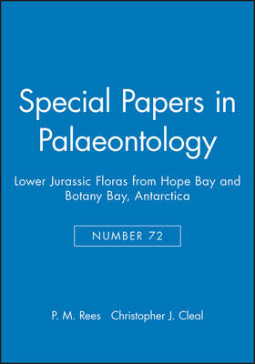 Book cover for Special Papers in Palaeontology, Lower Jurassic Floras from Hope Bay and Botany Bay, Antarctica