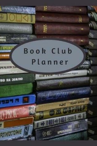 Cover of Book Club Planner