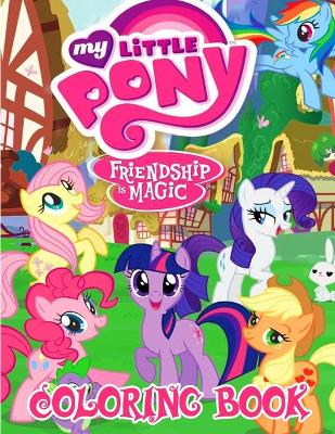 Book cover for My Little Pony Coloring Book