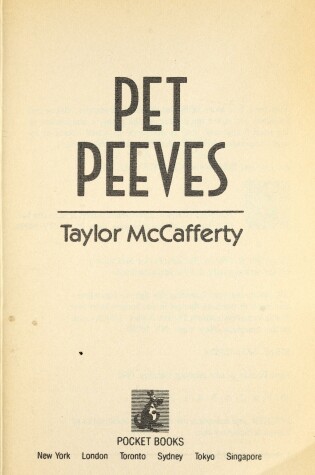 Cover of Pet Peeves