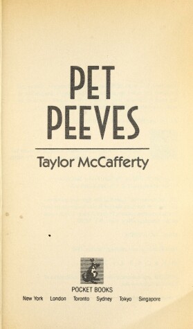 Book cover for Pet Peeves