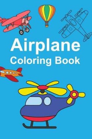 Cover of Airplane Coloring Book