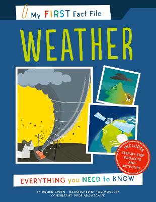 Book cover for My First Fact File Weather