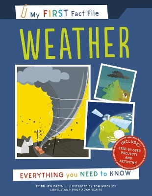 Book cover for My First Fact File Weather