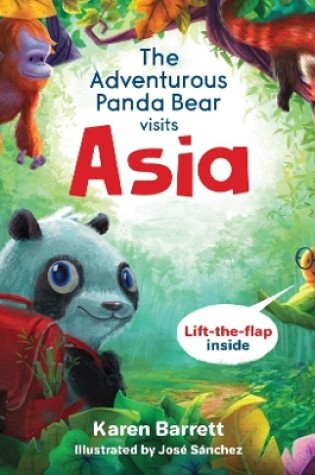 Cover of The Adventurous Panda Bear Visits Asia